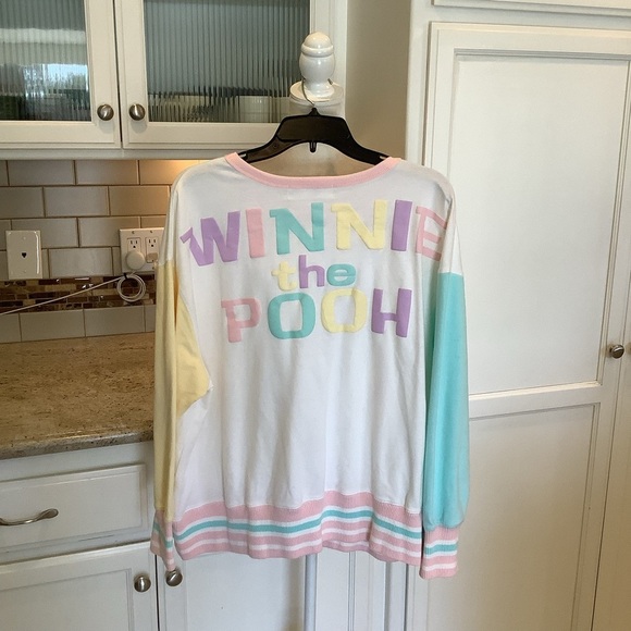 Disney Winnie the Pooh Pastel Sweatshirt Size XL - Picture 2 of 9